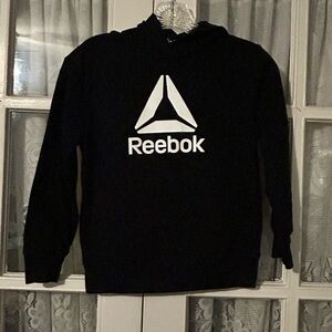 😉Bundle Days😉Reebok Black Performance Pullover Hoodie Boys Size S(6-7)